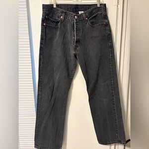 Levi's 505 Vintage Black Jeans